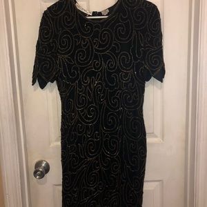 Cute black and gold dress